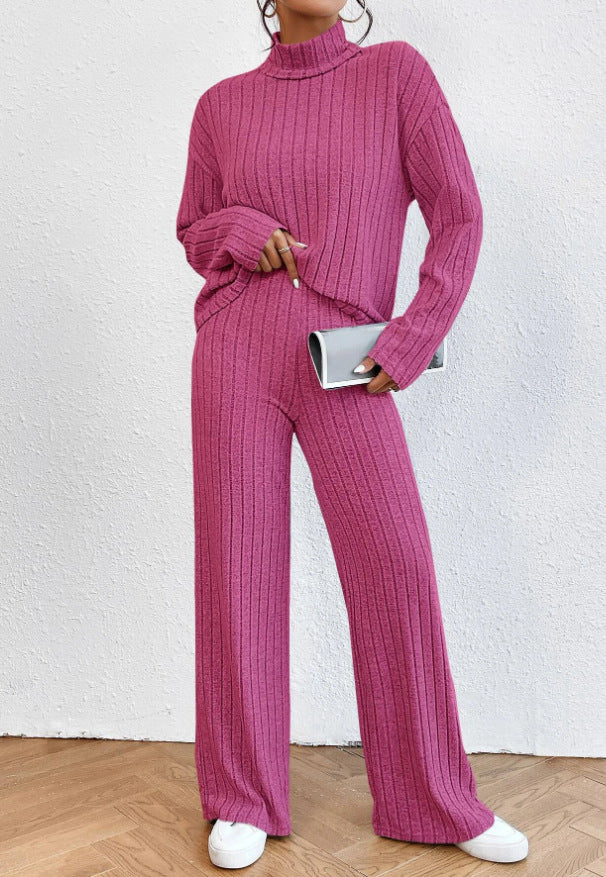 BIANCA - COZY RIBBED KNIT TWO-PIECE SET