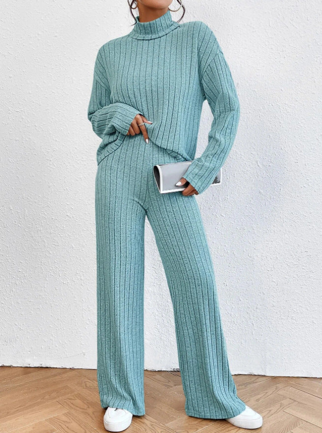 BIANCA - COZY RIBBED KNIT TWO-PIECE SET