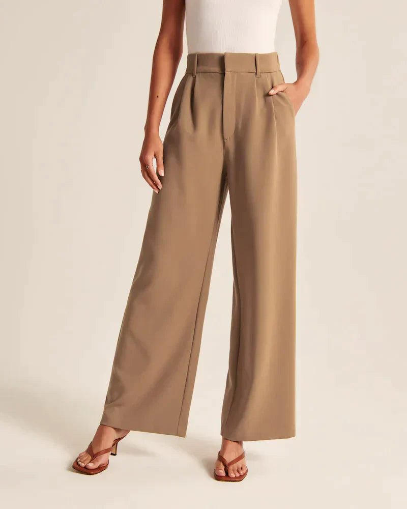 Amy | Tailored Wide-Leg Pants