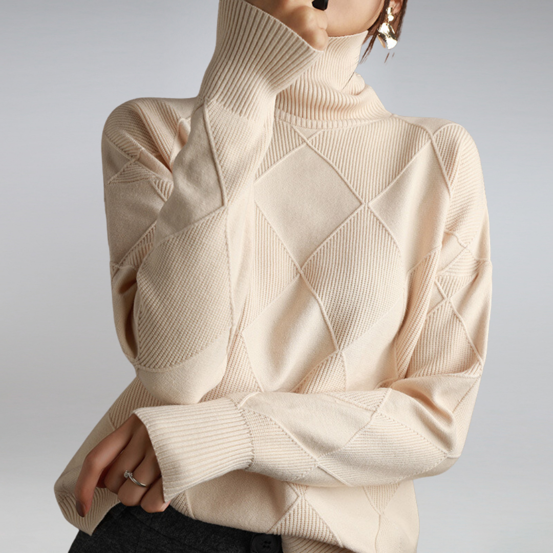 Adelle™ Cashmere Turtleneck Sweater