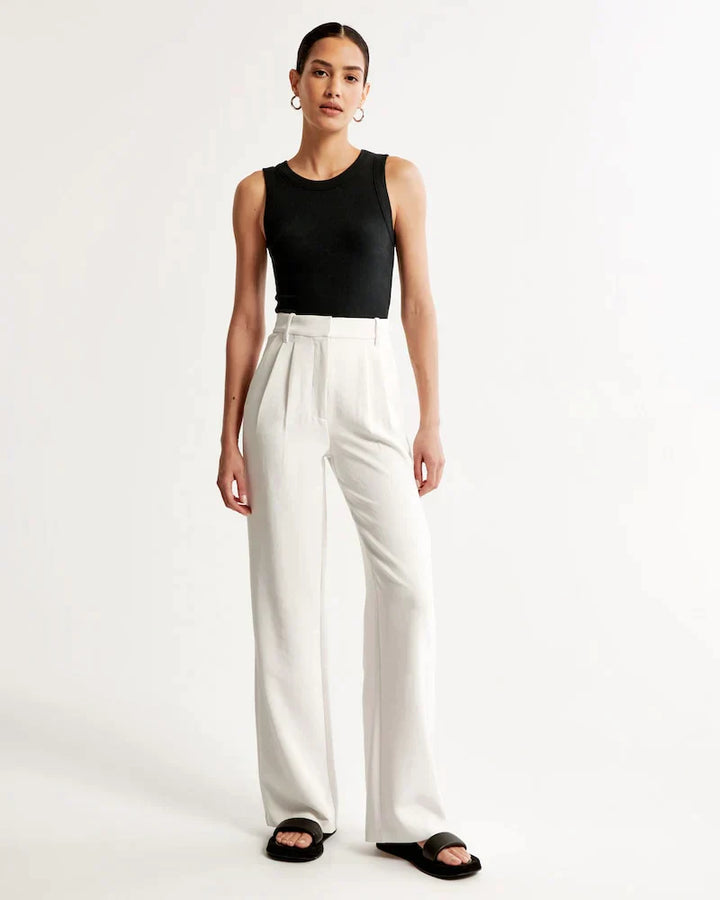 Amy | Tailored Wide-Leg Pants