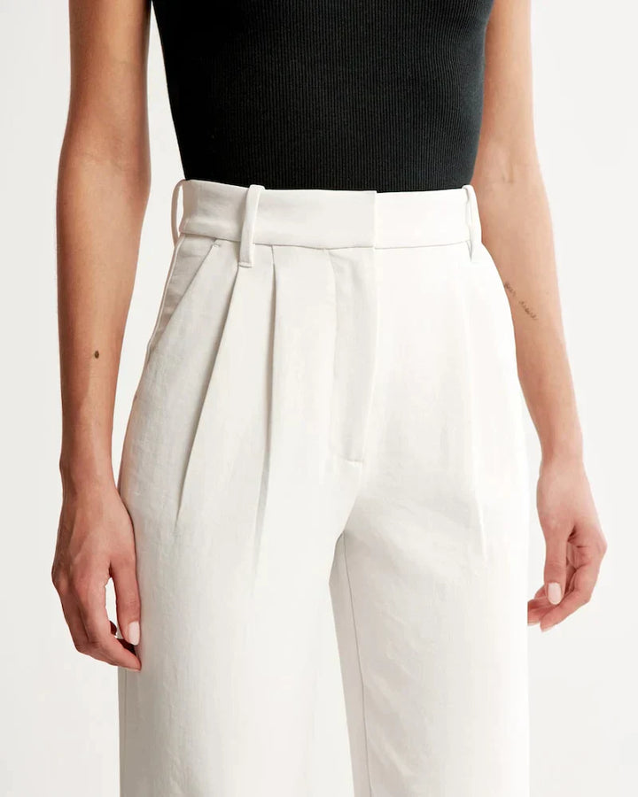 Amy | Tailored Wide-Leg Pants