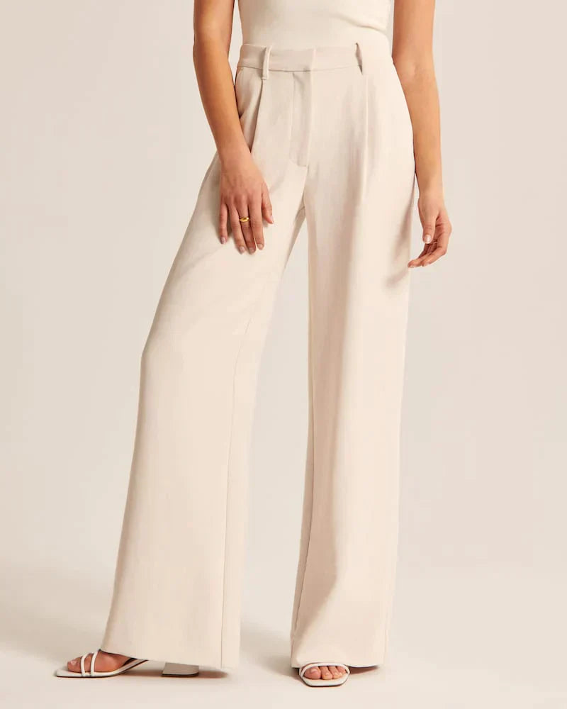 Amy | Tailored Wide-Leg Pants