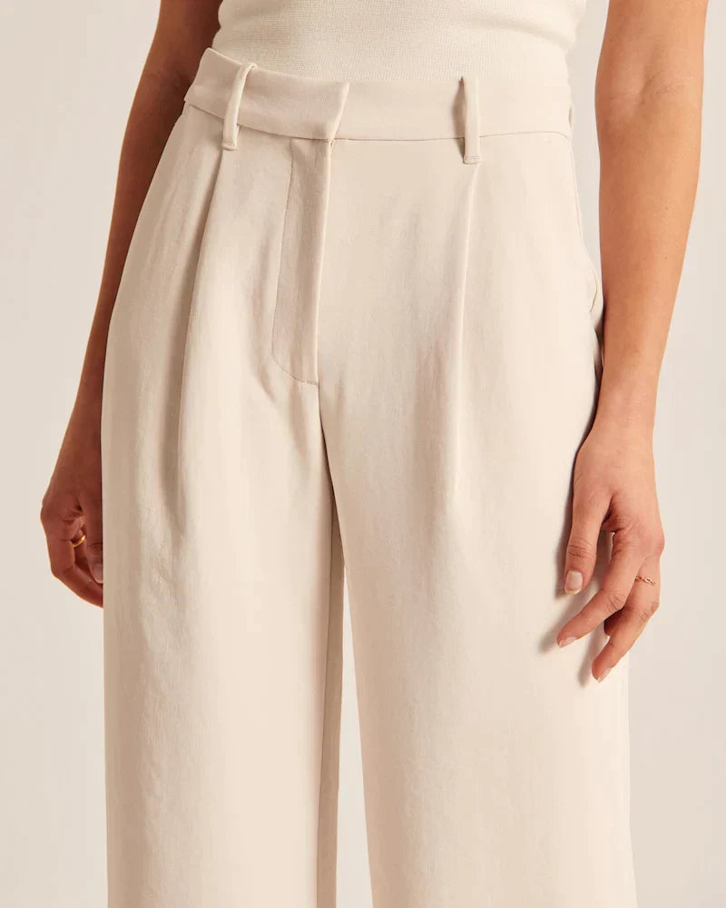 Amy | Tailored Wide-Leg Pants