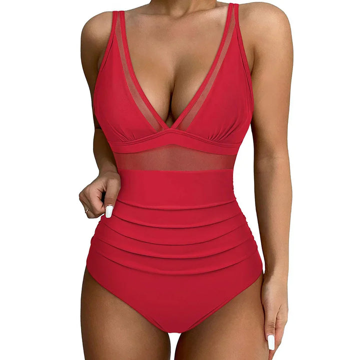 Alexis™ - Trendy Bathing Suit with Tummy Control