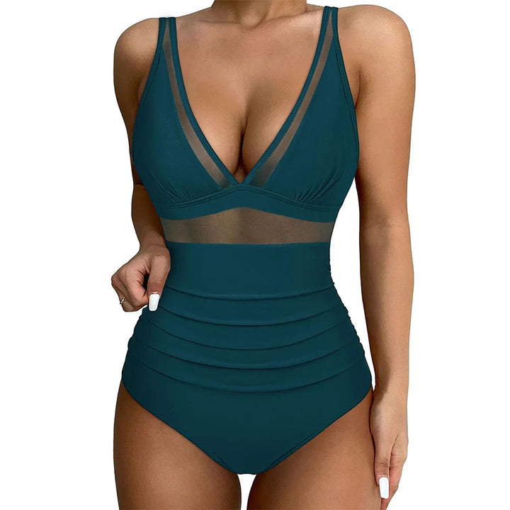 Alexis™ - Trendy Bathing Suit with Tummy Control