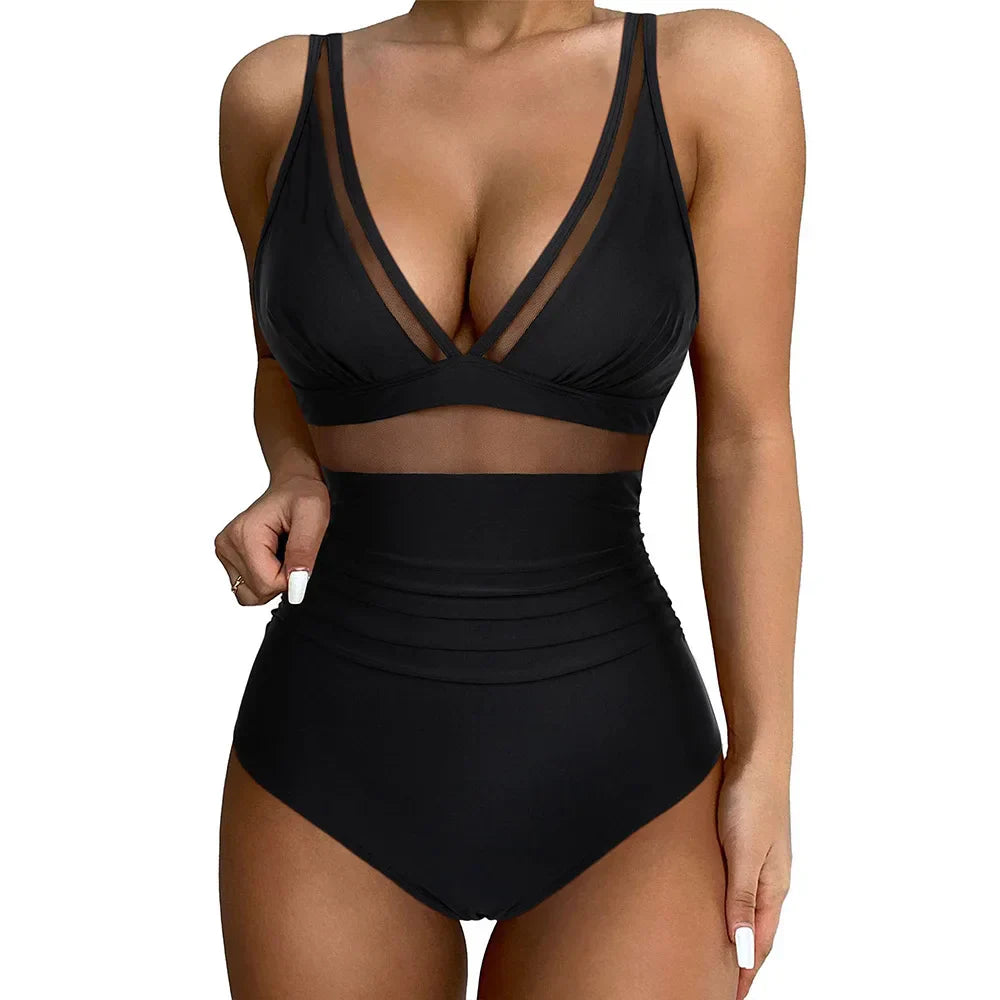 Alexis™ - Trendy Bathing Suit with Tummy Control