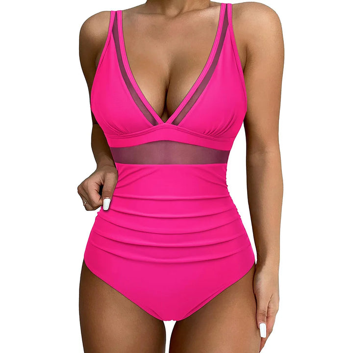 Alexis™ - Trendy Bathing Suit with Tummy Control