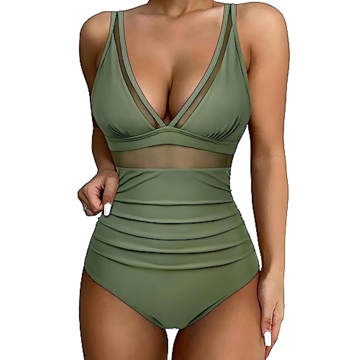 Alexis™ - Trendy Bathing Suit with Tummy Control