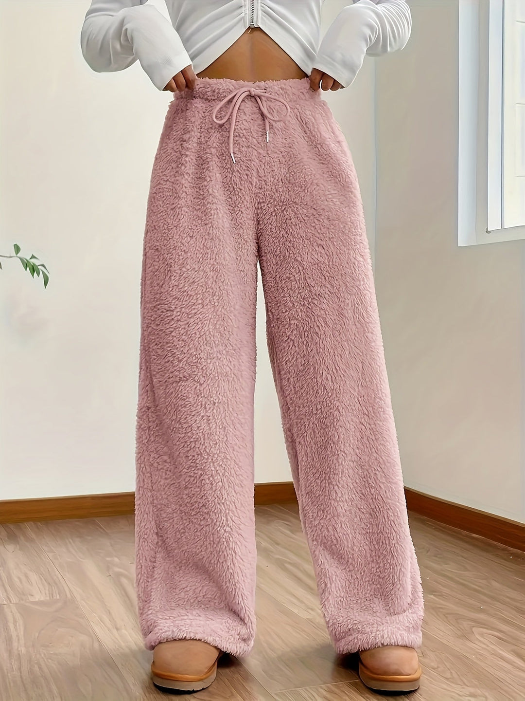 Alexis™  - Warm & Stylish High-Waist Knit Wide-Leg Pants