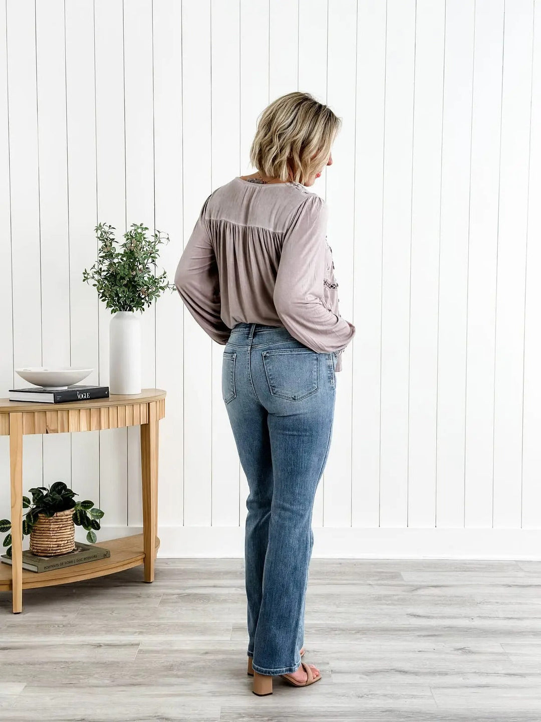 Claire™ - Sculpting Vintage Bootcut Jeans