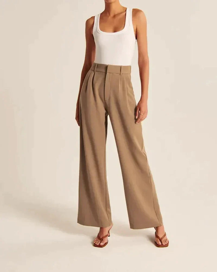 Amy | Tailored Wide-Leg Pants