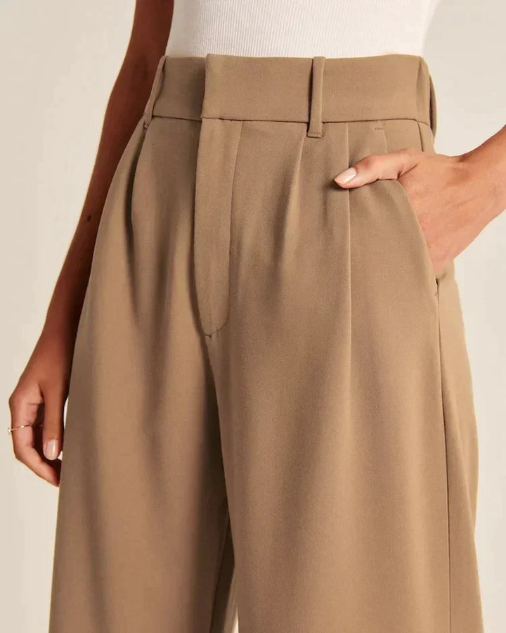 Amy | Tailored Wide-Leg Pants