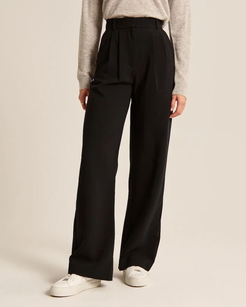 Amy | Tailored Wide-Leg Pants