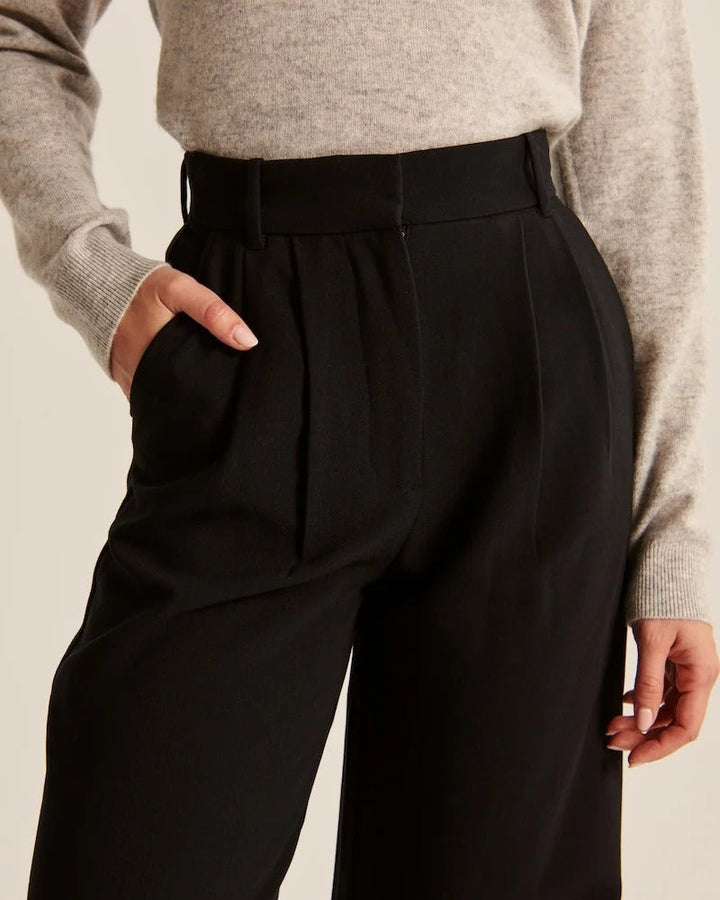 Amy | Tailored Wide-Leg Pants